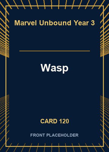 Wasp front card image
