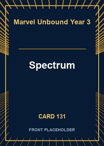Spectrum front card image