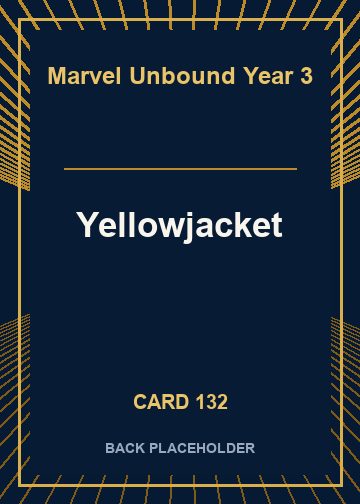 Yellowjacket back card image