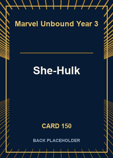She-Hulk back card image