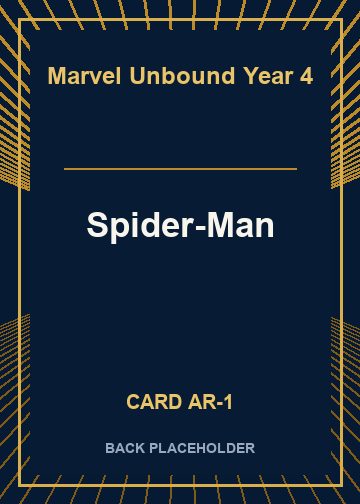 Spider-Man back card image