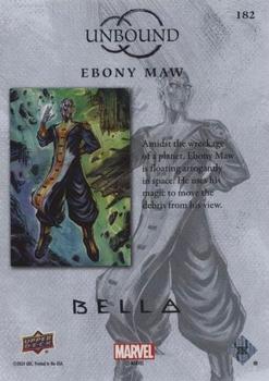 Ebony Maw back card image