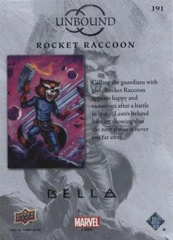 Rocket Raccoon back card image