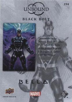 Black Bolt back card image