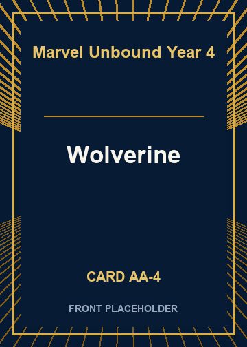 Wolverine front card image