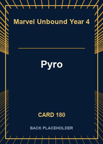 Pyro back card image