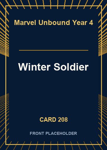 Winter Soldier front card image