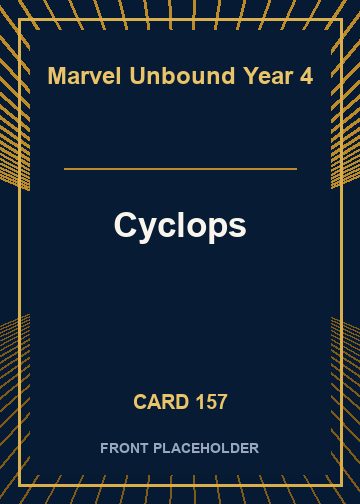 Cyclops front artwork