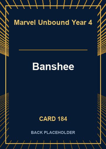 Banshee back artwork