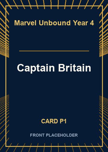 Captain Britain front card image