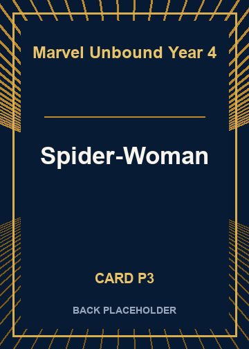 Spider-Woman back card image