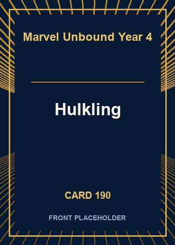 Hulkling front card image
