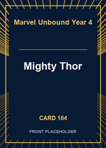 Mighty Thor front card image