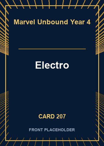 Electro front card image