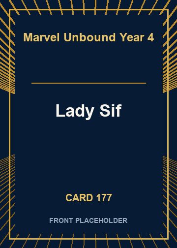 Lady Sif front card image