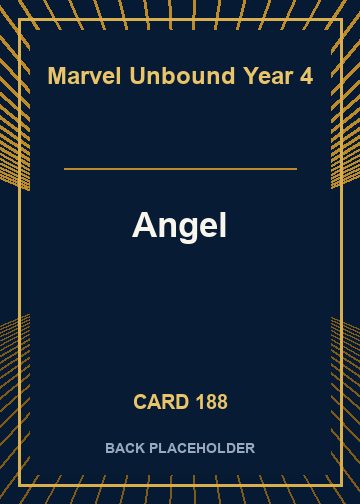 Angel back card image