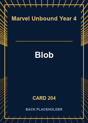 Blob back card image