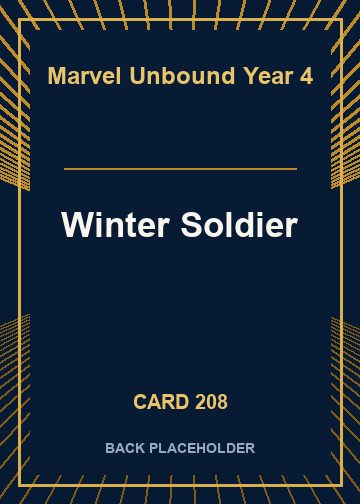 Winter Soldier back card image