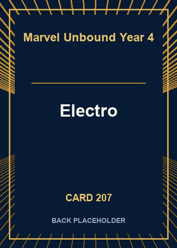 Electro back card image