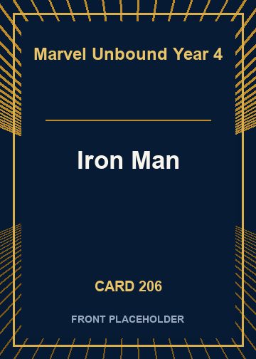 Iron Man front card image