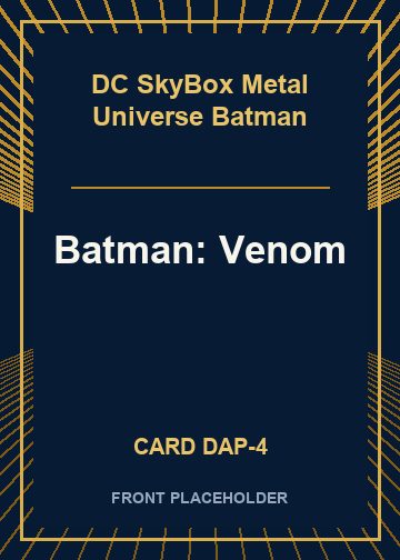 Batman: Venom card thumbnail
