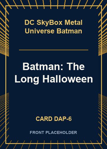 Batman: The Long Halloween card thumbnail