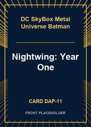 Nightwing: Year One card thumbnail
