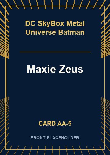 Maxie Zeus card thumbnail