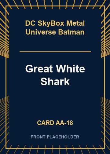 Great White Shark card thumbnail