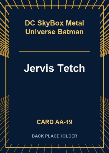Jervis Tetch back card image