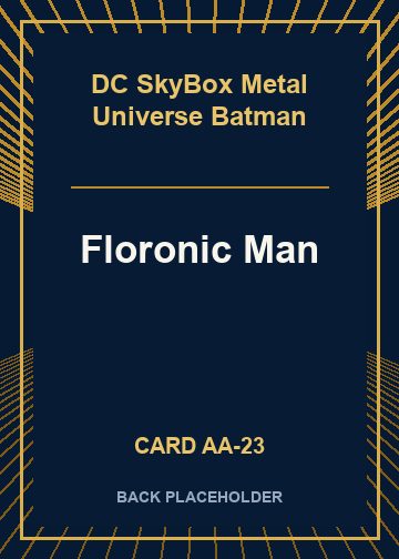 Floronic Man back card image