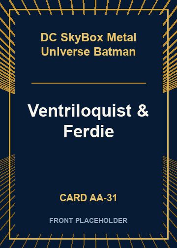 Ventriloquist & Ferdie card thumbnail