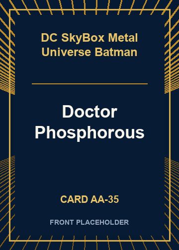Doctor Phosphorous card thumbnail