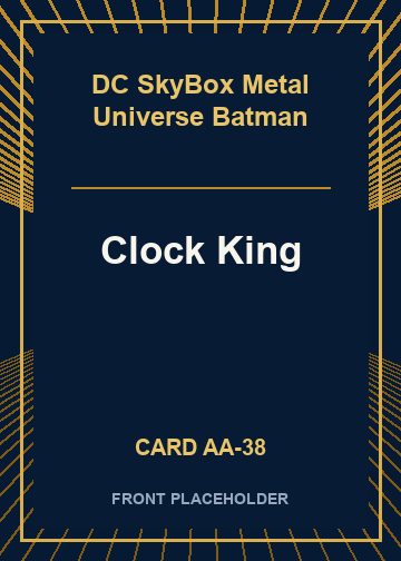Clock King card thumbnail