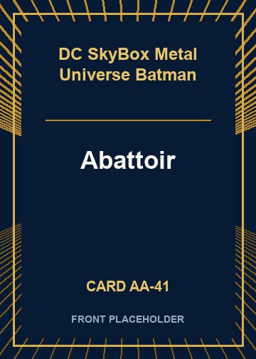 Abattoir card thumbnail