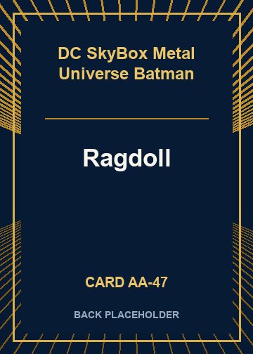 Ragdoll back card image