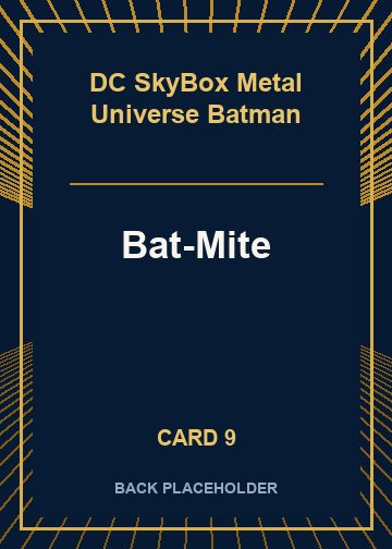 Bat-Mite back artwork