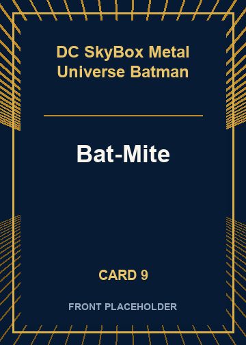 Bat-Mite front artwork