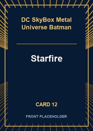 Starfire front artwork