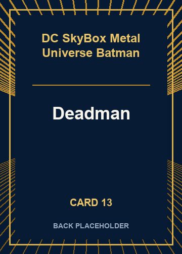 Deadman back artwork