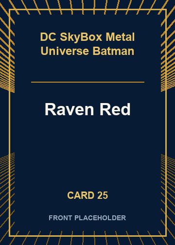 Raven Red front artwork
