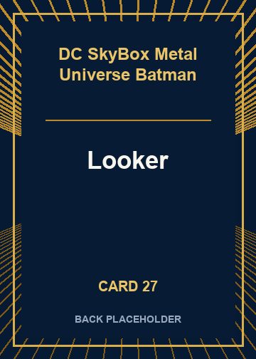 Looker back artwork
