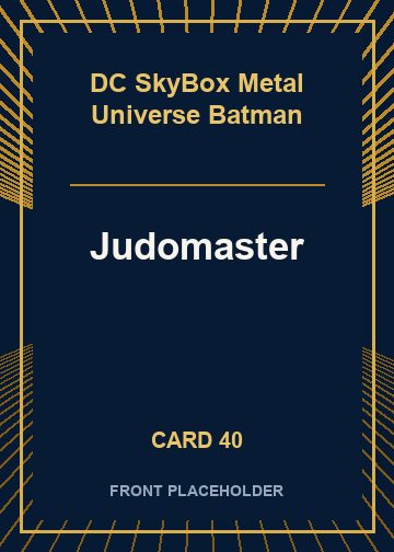 Judomaster card thumbnail