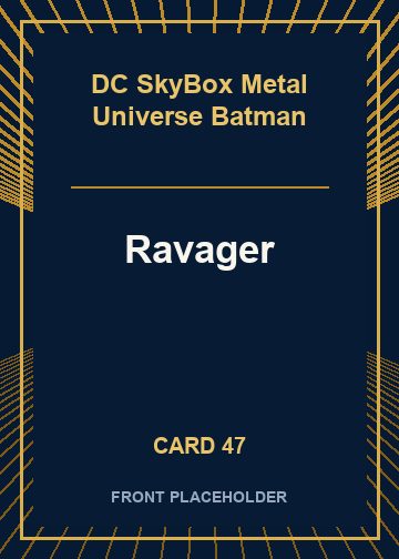 Ravager card thumbnail