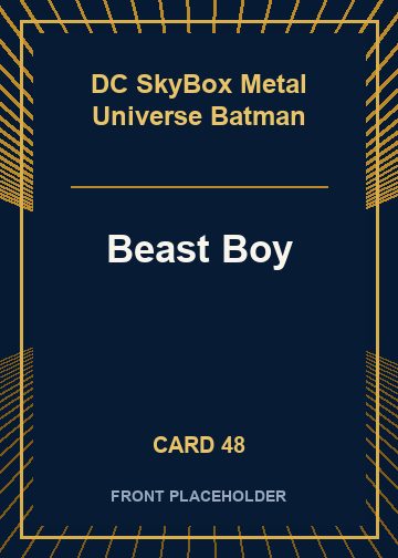 Beast Boy card thumbnail