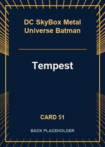 Tempest back card image