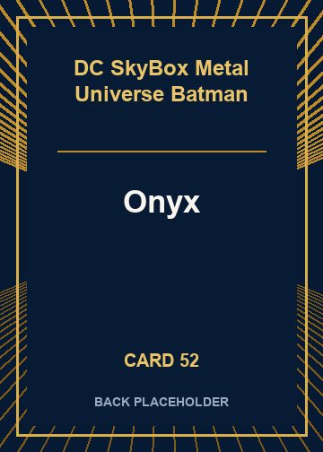 Onyx back card image