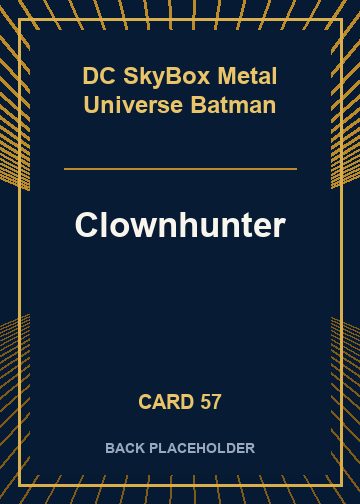 Clownhunter back card image