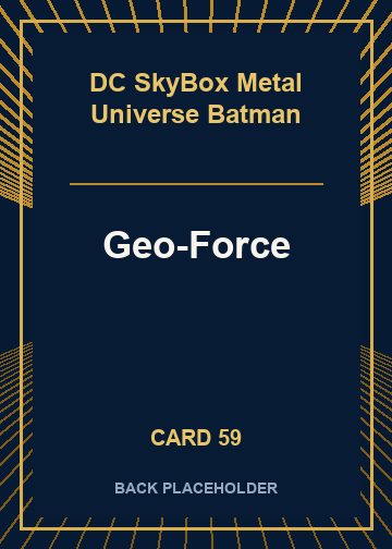 Geo-Force back card image