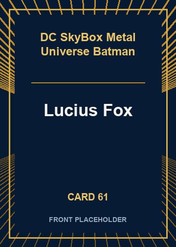 Lucius Fox card thumbnail